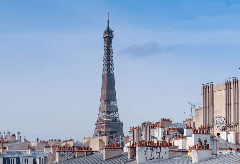 エグゼクティブ トリプルルーム、眺望あり, Bleu De Grenelle Tour Eiffel