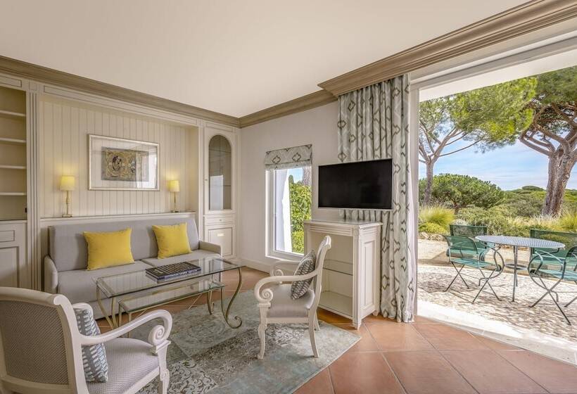 주니어 스위트 바다 전망, Airelles Château De La Messardière