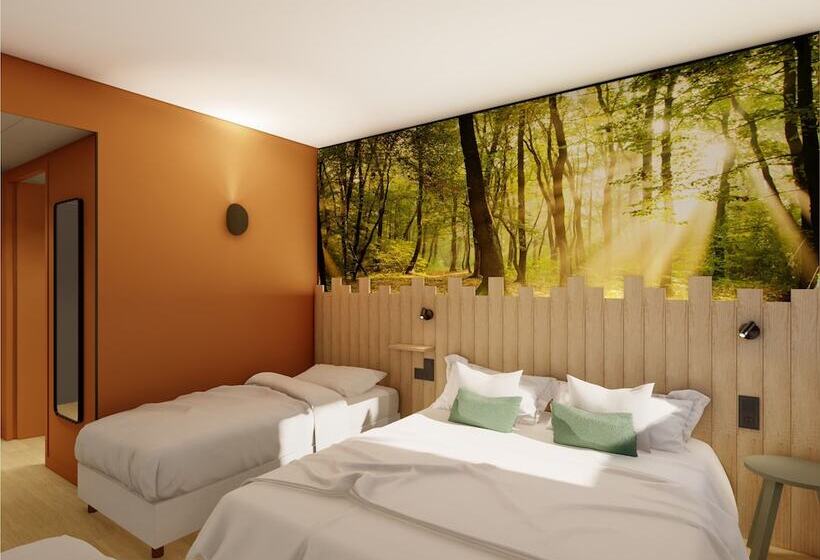 اتاق کلاسیک چهارنفره, The Originals City, Hôtel Alteora, Poitiers Site Du Futuroscope
