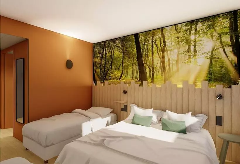 اتاق کلاسیک چهارنفره, The Originals City, Hôtel Alteora, Poitiers Site Du Futuroscope