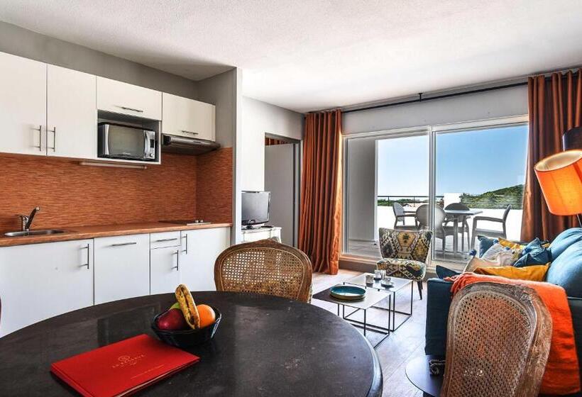 带1个卧室的舒适公寓, Hôtel Et Résidence La Réserve