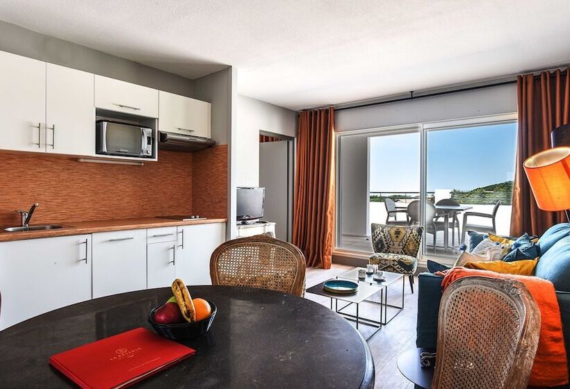 带1个卧室的舒适公寓, Hôtel Et Résidence La Réserve