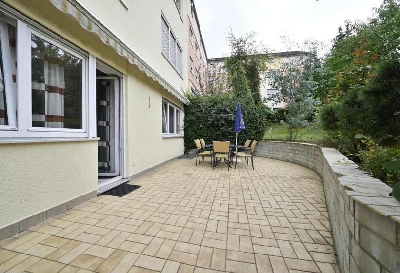 דירת 2 חדרים עם טרסה, Apollo Garni