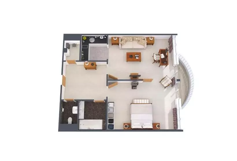 スイート, The Mandala Suites