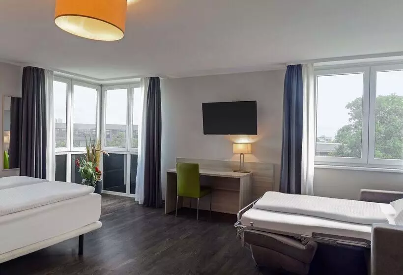 Standard Kolmen Hengen Huone, B&B HOTEL Krefeld-Süd