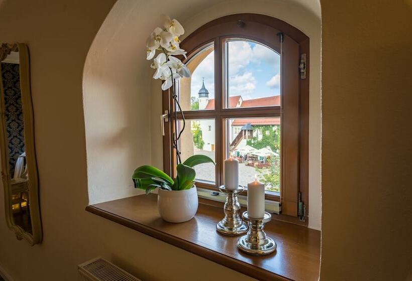 غرفة قياسية فردية, Schlosshotel Klaffenbach