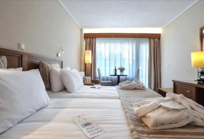 דירת 2 חדרי שינה עם נוף לגינה, Mitsis Alexander The Great