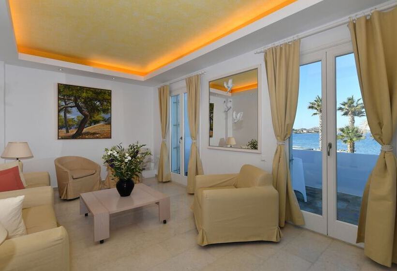 带海景的行政套房, Astir Of Paros