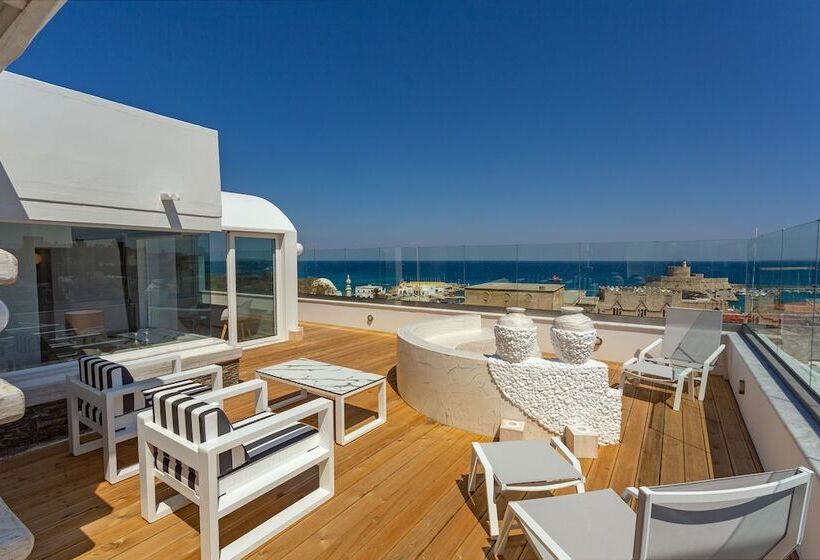 Deluxe Suite Sea View, Rhodos Horizon City Adults Only