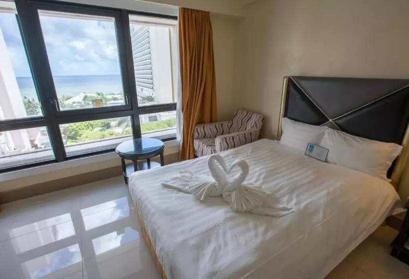 اتاق استاندارد با تخت بزرگ, Royal Orchid Hotel Guam