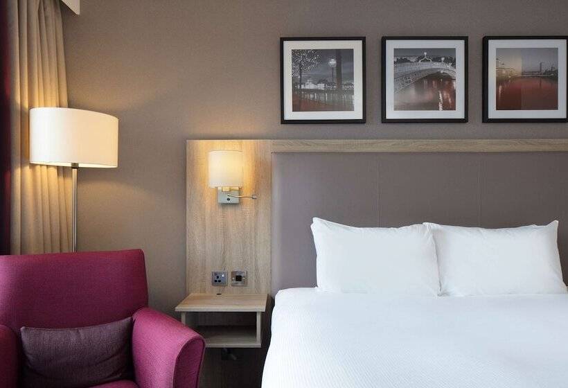 חדר סטנדרט מיטה זוגית, Hilton Garden Inn Dublin City Centre