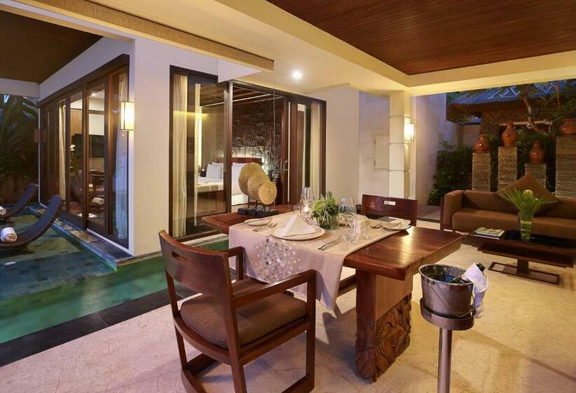 ガーデンビューの１ベッドルームビラ, The Seminyak Beach Resort & Spa