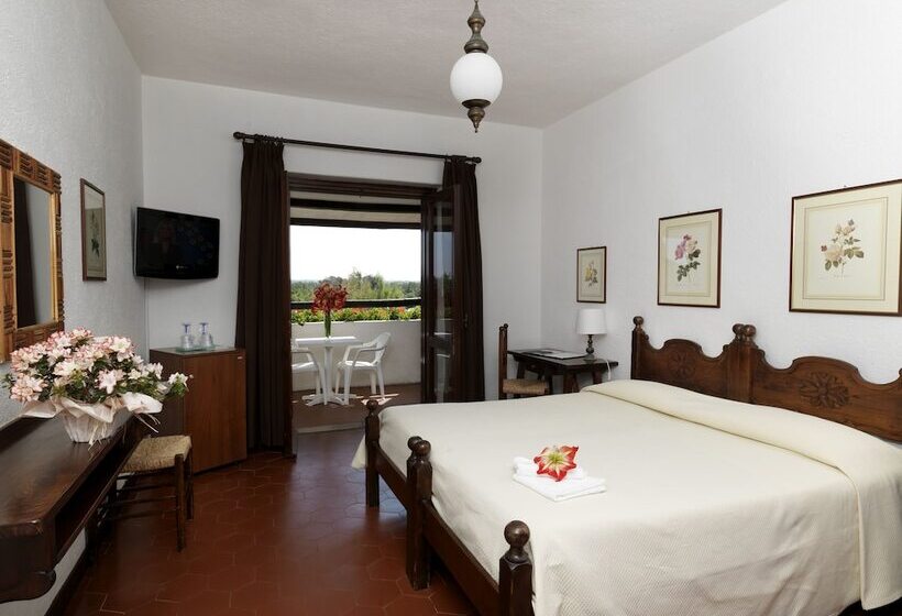 חדר סטנדרט נוף לגינה, Le Dune