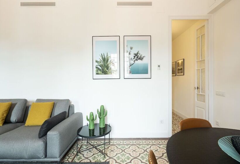 Апартаменты 2 Спальни, Aspasios Sagrada Familia Apartments
