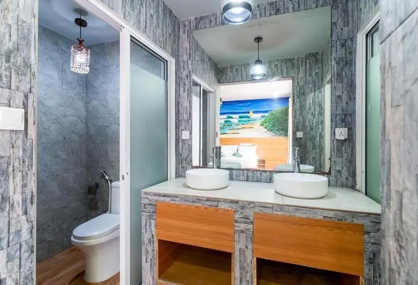 Deluxe-huone Parveke, Ukulhas Villa Oceanview Hotel & Spa