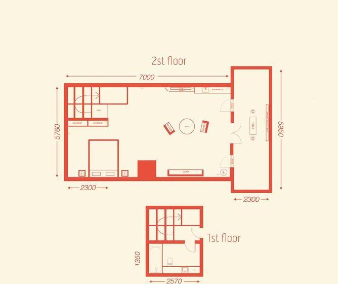 اتاق استاندارد با تخت دوبل, Ravesis