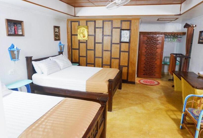 ویلای 1 خوابه با چشمانداز باغ, Bamboo Bungalows