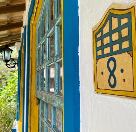 סוויטה נוף לבריכה, Pousada Vila Serrano