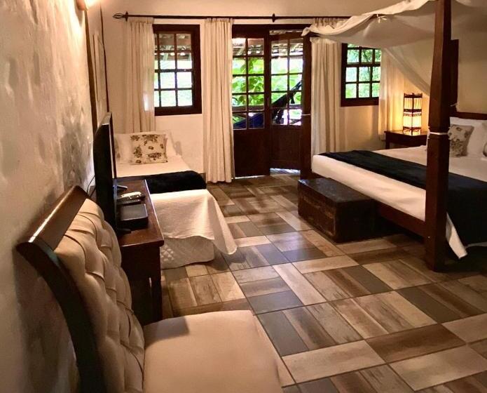 בונגלו סטנדרט עם נוף לגינה, Pousada Vila Serrano