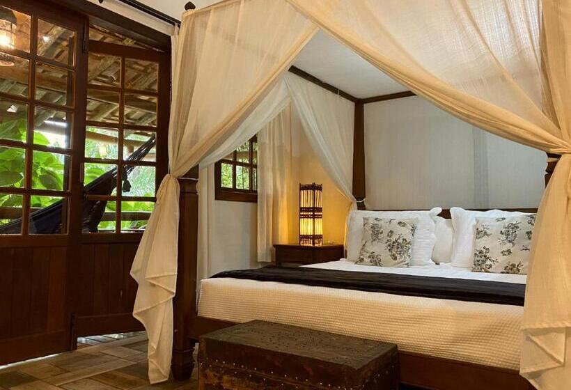 בונגלו סטנדרט עם נוף לגינה, Pousada Vila Serrano