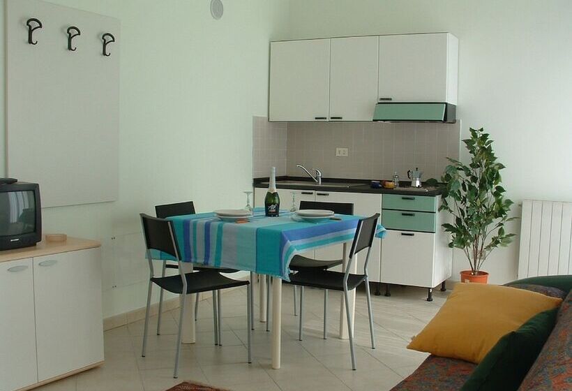 침실 1개 아파트, Residence Tre Ponti