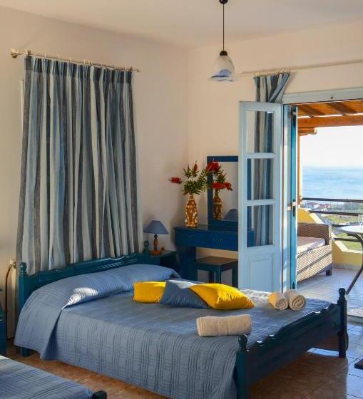 اتاق سه نفره سوپریور با چشم‌انداز دریا, Dina   ξενοδοχείο ντινα