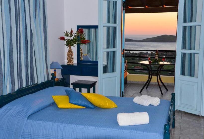 اتاق سه نفره سوپریور با چشم‌انداز دریا, Dina   ξενοδοχείο ντινα