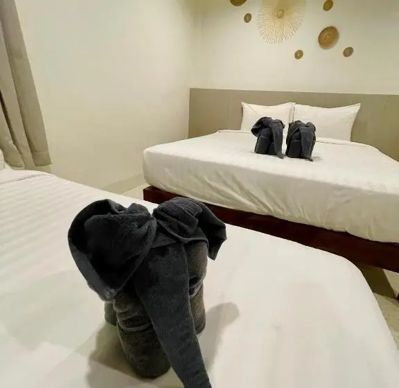 اتاق خانوادگی با چشمانداز باغ, Sunny Cove Beach Resort Koh Phayam