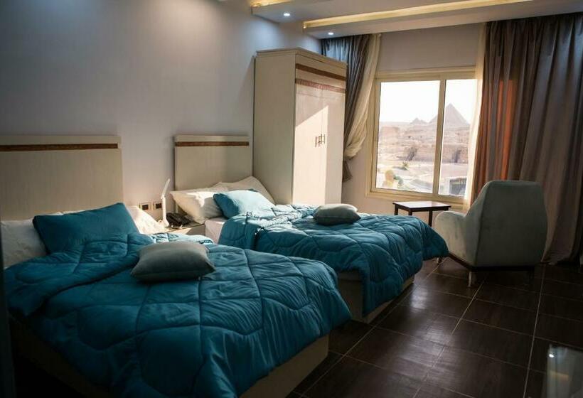 اتاق لوکس با چشمانداز, Hayat Pyramids View