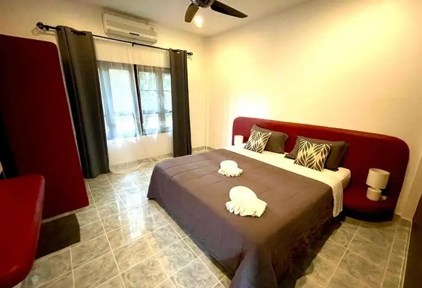 キングサイズベッドのスタンダードルーム, Marilyn’s Resort Koh Samui