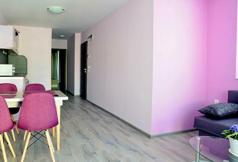 شقة غرفة نوم واحدة مزودة بشُرفة, Visito Aparthouse