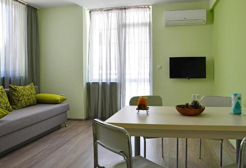 شقة غرفة نوم واحدة مزودة بشُرفة, Visito Aparthouse