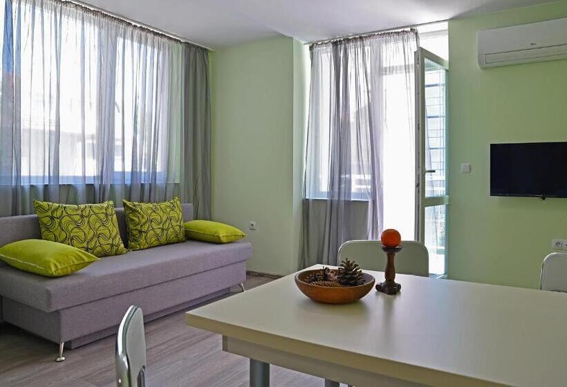 شقة غرفة نوم واحدة مزودة بشُرفة, Visito Aparthouse