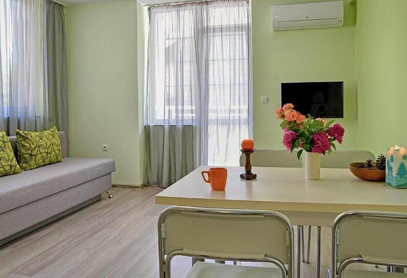 شقة غرفة نوم واحدة مزودة بشُرفة, Visito Aparthouse