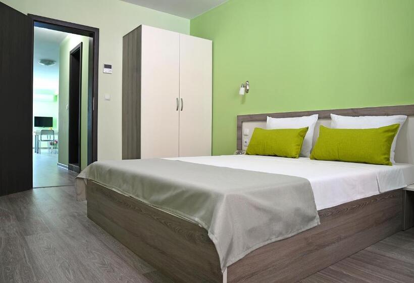 شقة غرفة نوم واحدة مزودة بشُرفة, Visito Aparthouse