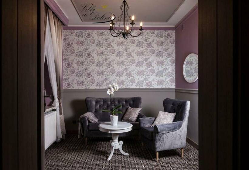 מיטת קינג בסוויטה, Apartamenty Willa W Dolinie