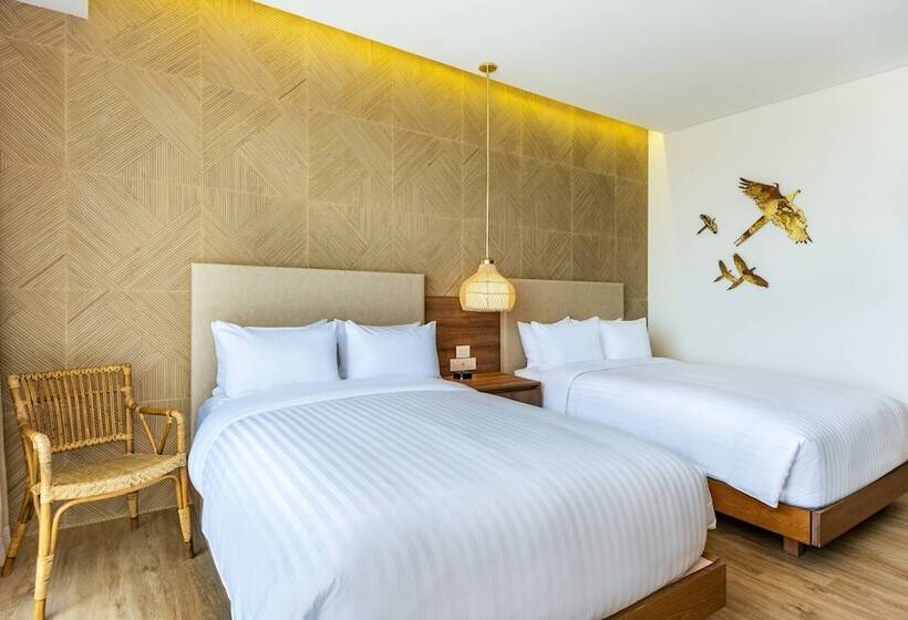 2ダブルベッドのスタンダードルーム, Santa Marta Marriott Resort Playa Dormida