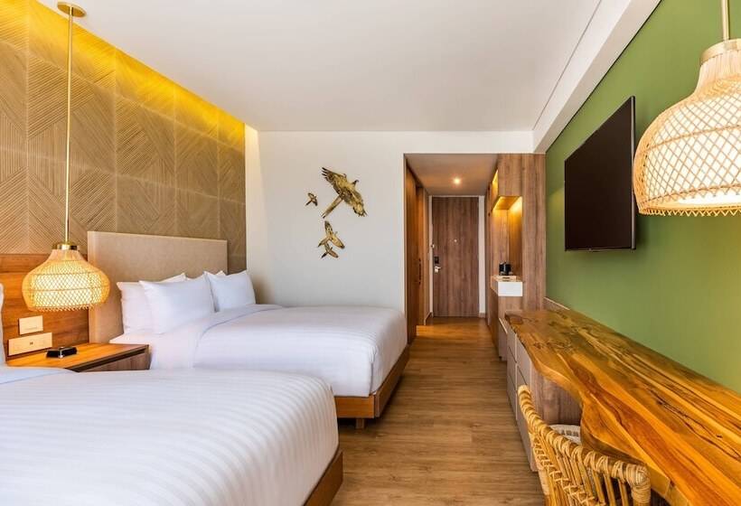 חדר סטנדרט שתי מיטות זוגיות, Santa Marta Marriott Resort Playa Dormida