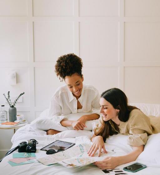 غرفة قياسية سرير كينج, Room Mate Cosmo - City Centre, Valencia