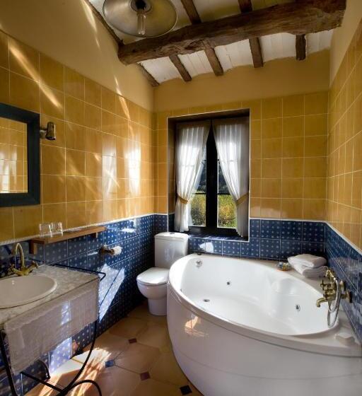 标准间带漩涡浴缸, Casa Rural La Calera
