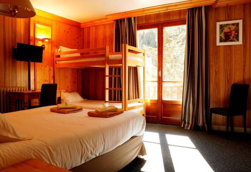 חדר סטנדרט לארבעה, Alpazur Val Cenis