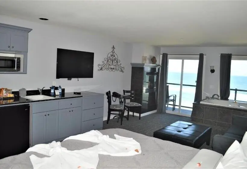 キングサイドベッドのスタンダードワンルーム, Starfish Manor Oceanfront