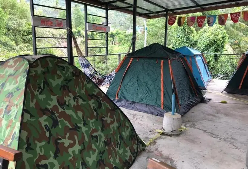 چادر با خدمات رفاهی استاندارد, White Jail At Koh Tao Hostel