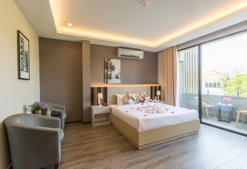اتاق لوکس با چشمانداز شهر, Binh Duong Resident