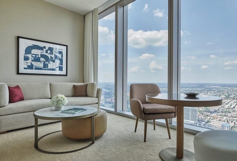 스탠다드 룸 킹사이즈 침대, Four Seasons Hotel Philadelphia At Comcast Center