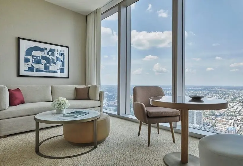 キングサイズベッドのスタンダードルーム, Four Seasons Hotel Philadelphia At Comcast Center