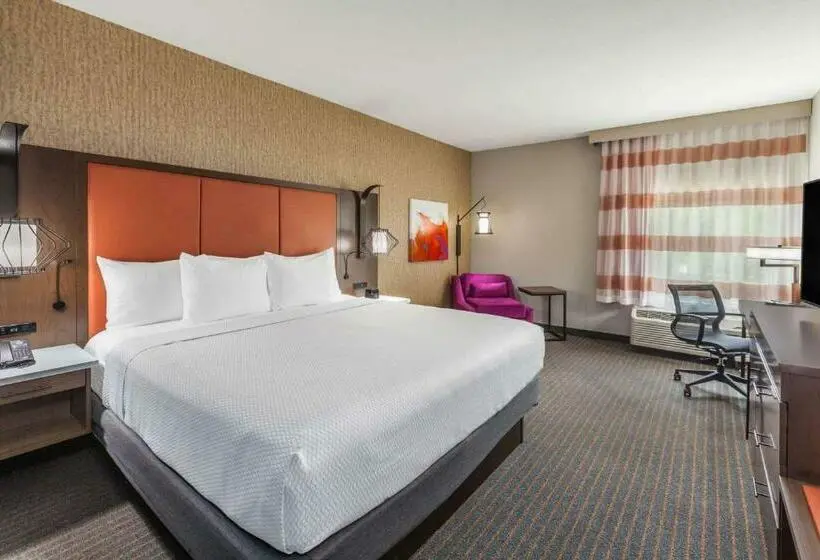 キングサイズベッドのスタンダードルーム, La Quinta By Wyndham Houston East At Sheldon Rd