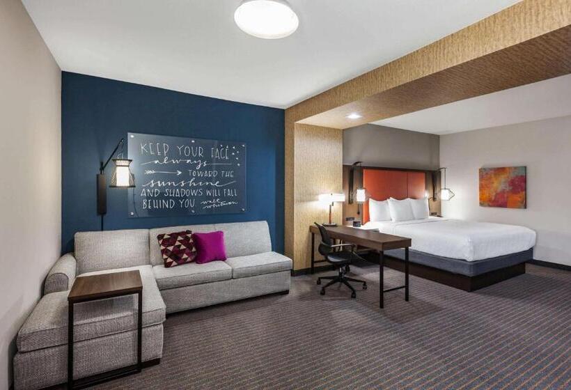 חדר דחוקס עם מיטת קינג, La Quinta By Wyndham Houston East At Sheldon Rd