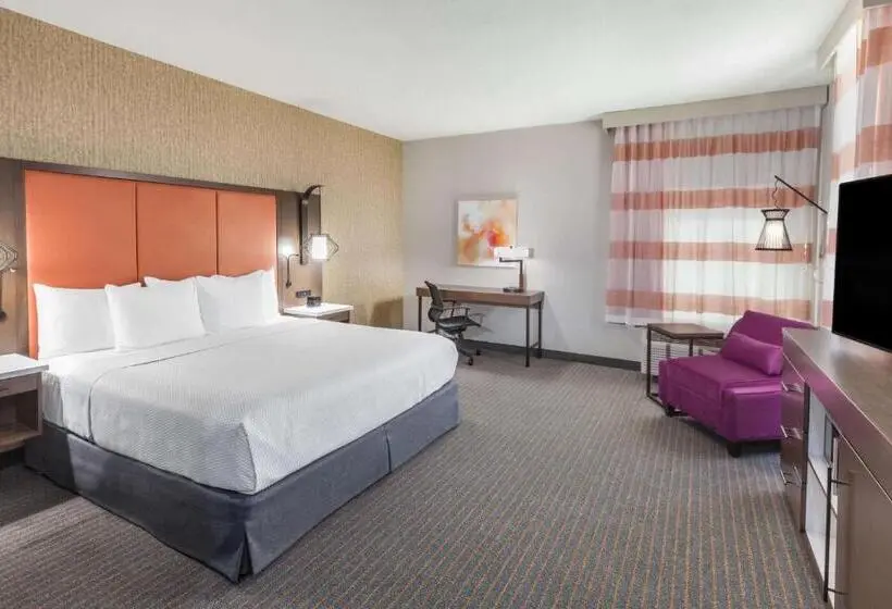 身障者適用キングサイズベッドルーム, La Quinta By Wyndham Houston East At Sheldon Rd