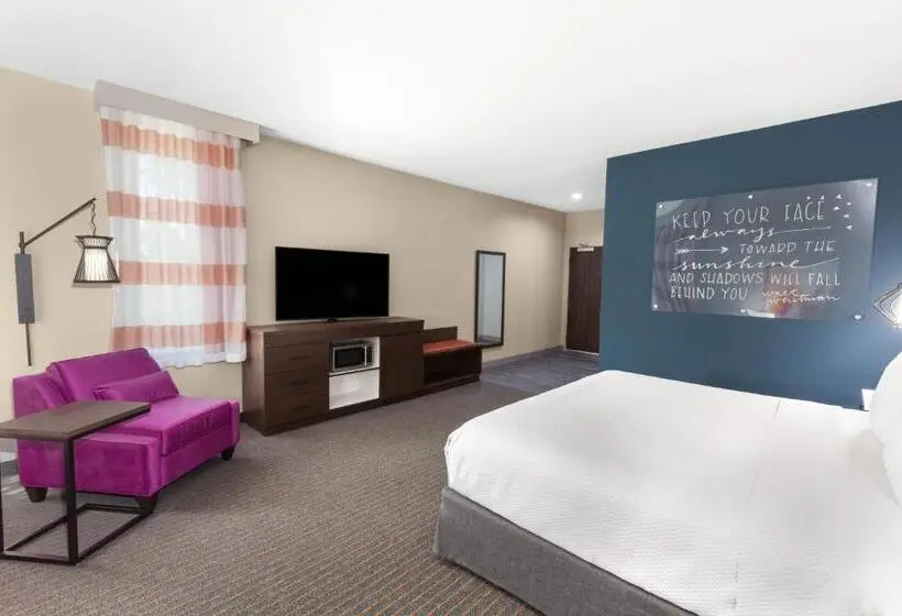 身障者適用キングサイズベッドルーム, La Quinta By Wyndham Houston East At Sheldon Rd
